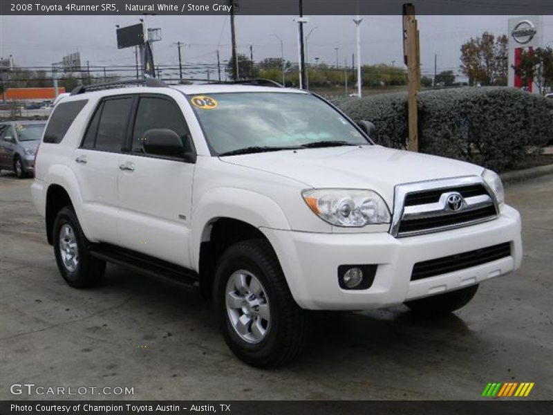 Natural White / Stone Gray 2008 Toyota 4Runner SR5