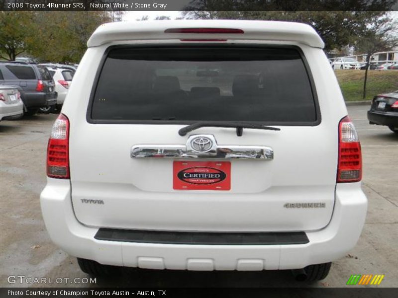 Natural White / Stone Gray 2008 Toyota 4Runner SR5