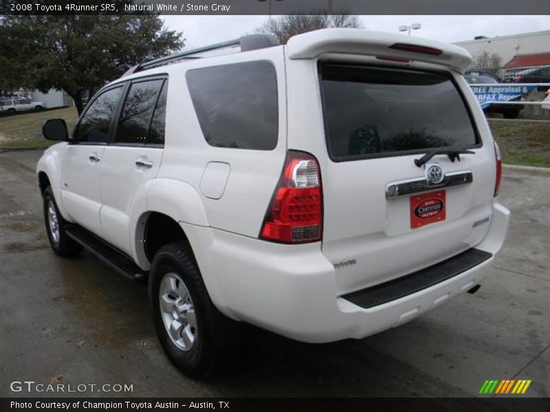 Natural White / Stone Gray 2008 Toyota 4Runner SR5