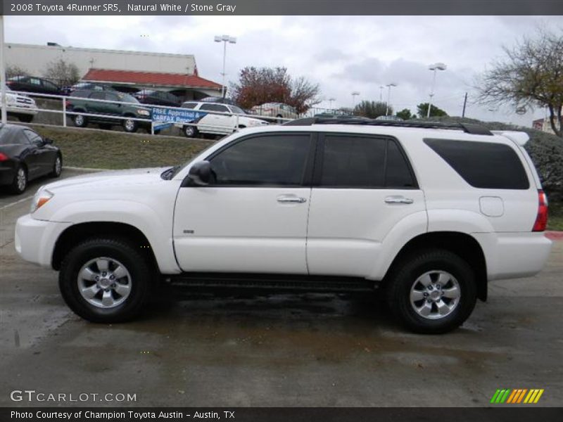 Natural White / Stone Gray 2008 Toyota 4Runner SR5