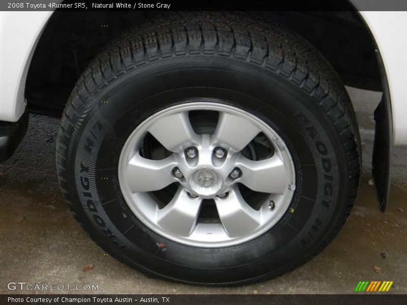 Natural White / Stone Gray 2008 Toyota 4Runner SR5