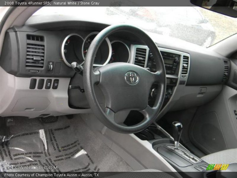 Natural White / Stone Gray 2008 Toyota 4Runner SR5