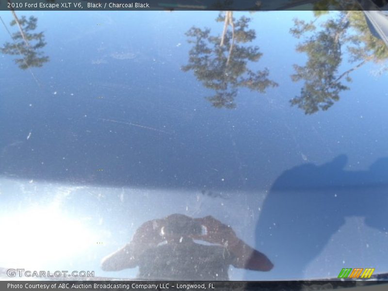 Black / Charcoal Black 2010 Ford Escape XLT V6
