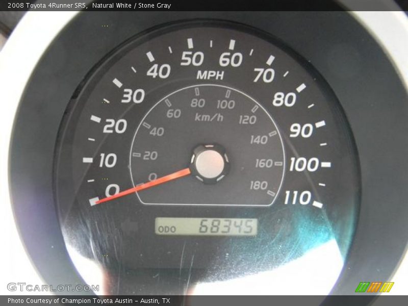 Natural White / Stone Gray 2008 Toyota 4Runner SR5
