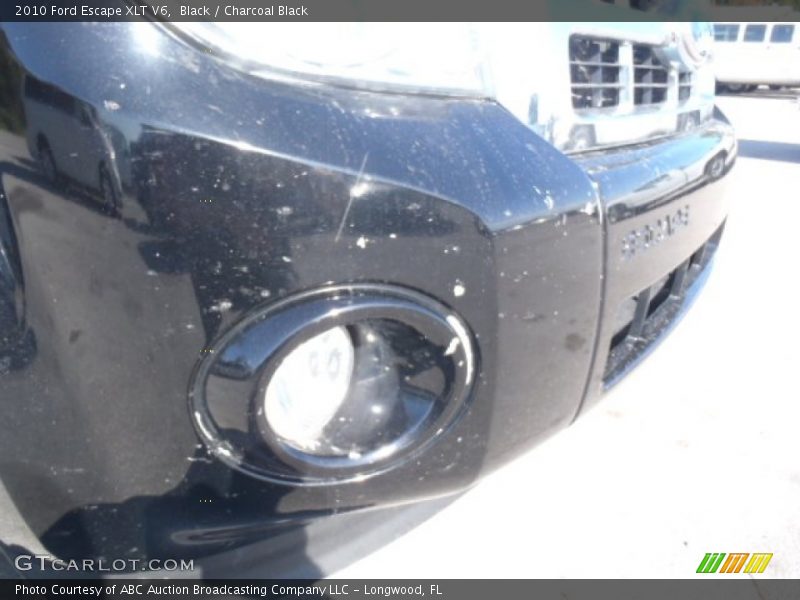 Black / Charcoal Black 2010 Ford Escape XLT V6