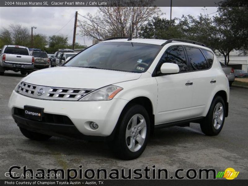 Glacier Pearl White / Cafe Latte 2004 Nissan Murano SE