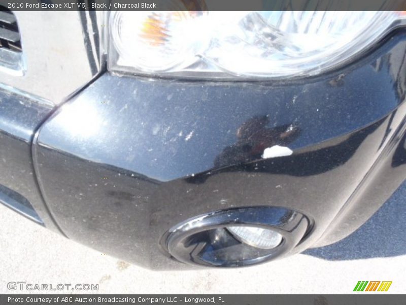 Black / Charcoal Black 2010 Ford Escape XLT V6