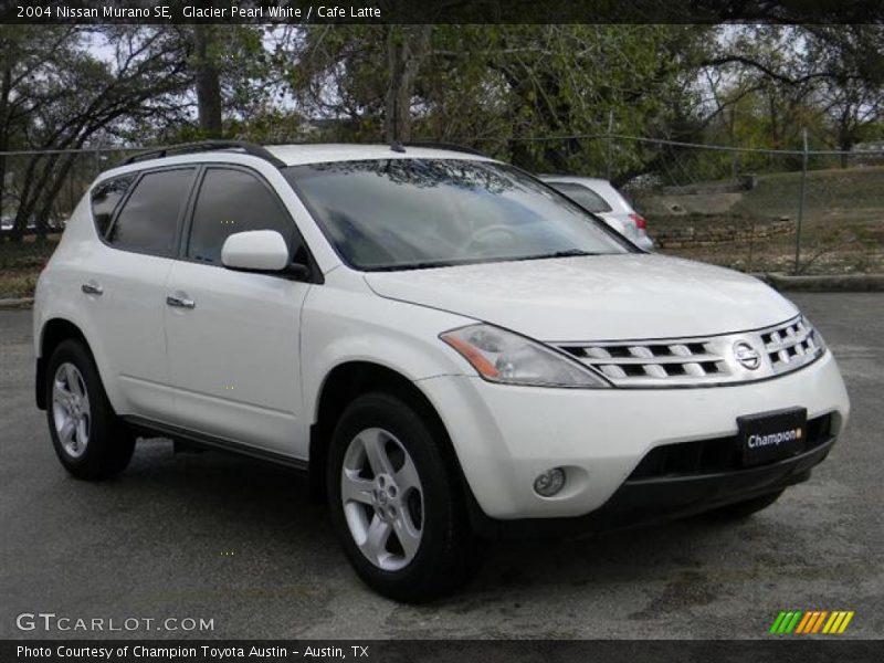 Glacier Pearl White / Cafe Latte 2004 Nissan Murano SE