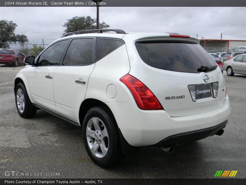 Glacier Pearl White / Cafe Latte 2004 Nissan Murano SE