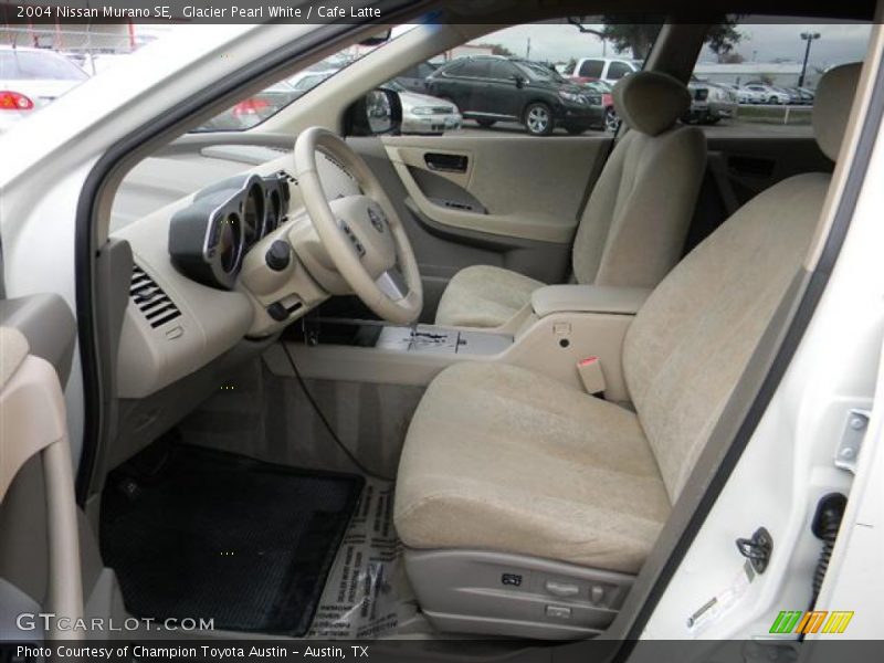 Glacier Pearl White / Cafe Latte 2004 Nissan Murano SE