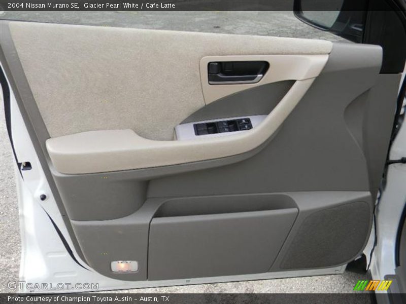 Glacier Pearl White / Cafe Latte 2004 Nissan Murano SE