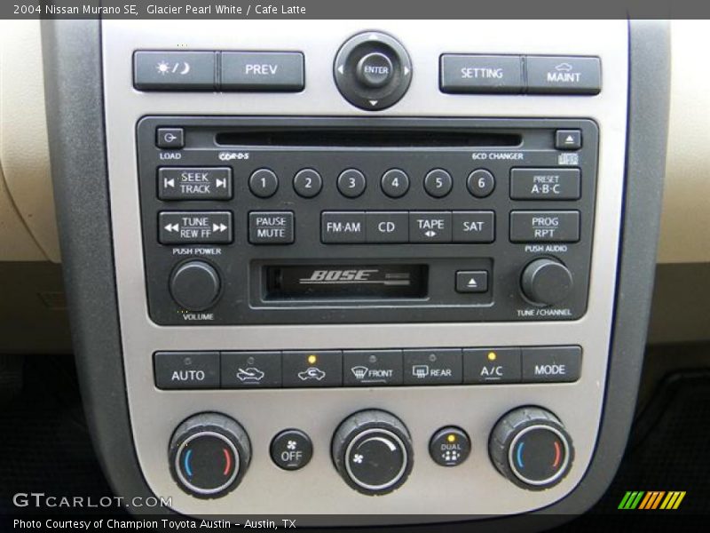 Glacier Pearl White / Cafe Latte 2004 Nissan Murano SE