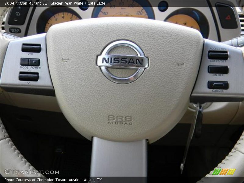 Glacier Pearl White / Cafe Latte 2004 Nissan Murano SE