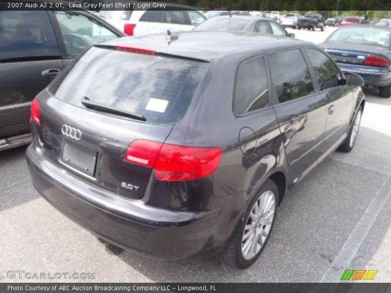 Lava Grey Pearl Effect / Light Grey 2007 Audi A3 2.0T