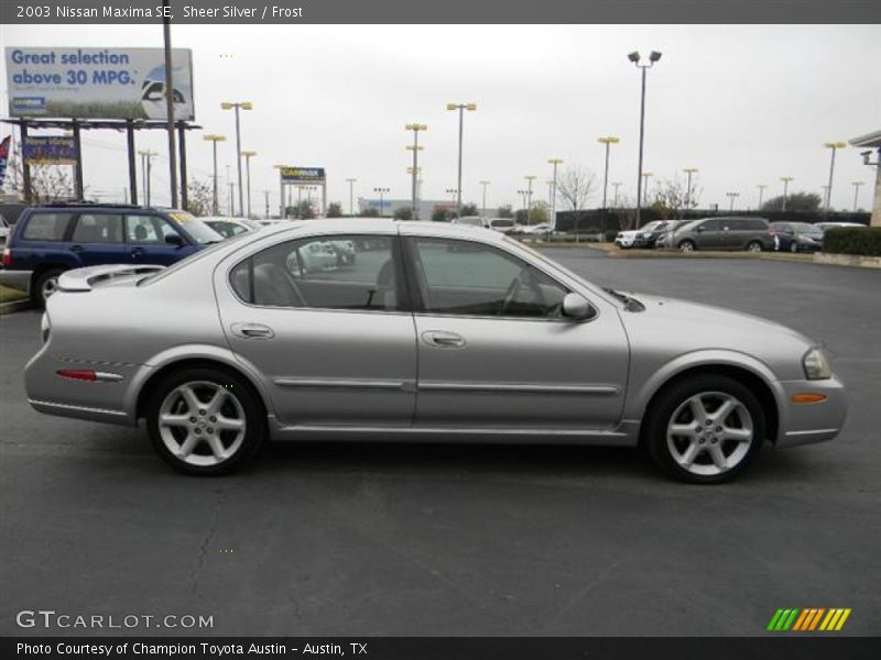 Sheer Silver / Frost 2003 Nissan Maxima SE