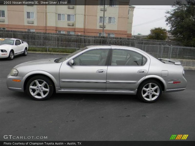 Sheer Silver / Frost 2003 Nissan Maxima SE