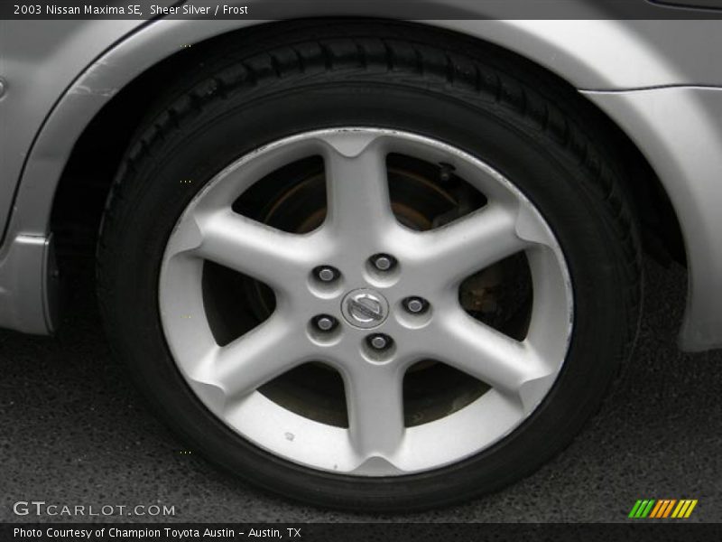 Sheer Silver / Frost 2003 Nissan Maxima SE