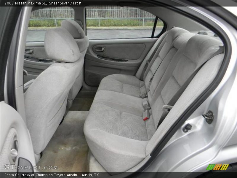 Sheer Silver / Frost 2003 Nissan Maxima SE