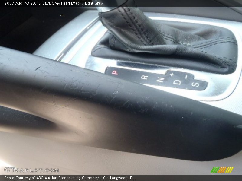 Lava Grey Pearl Effect / Light Grey 2007 Audi A3 2.0T
