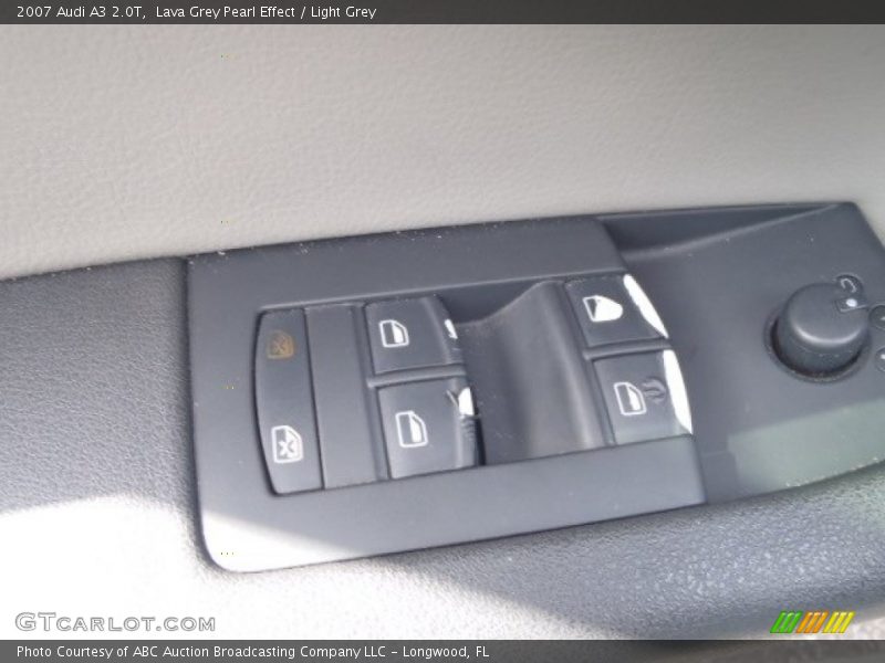 Lava Grey Pearl Effect / Light Grey 2007 Audi A3 2.0T