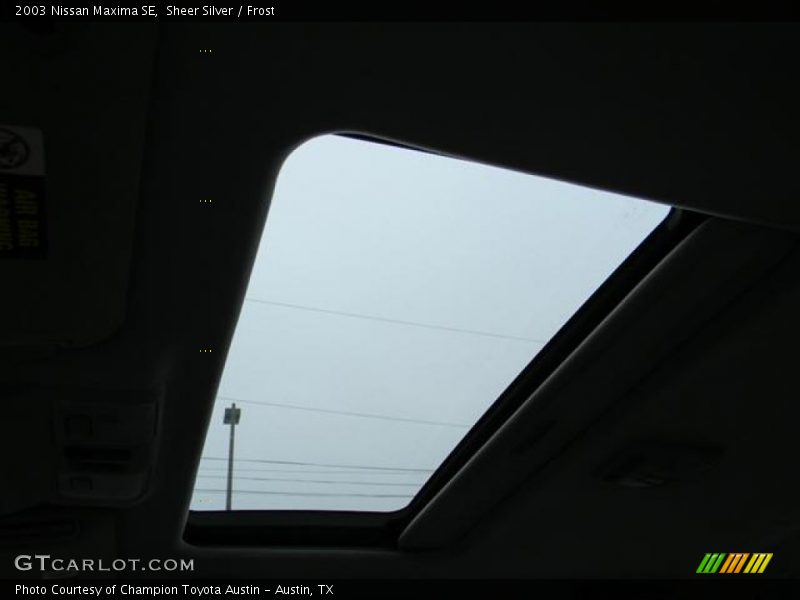Sheer Silver / Frost 2003 Nissan Maxima SE