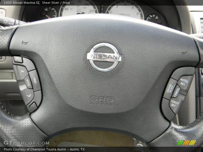 Sheer Silver / Frost 2003 Nissan Maxima SE