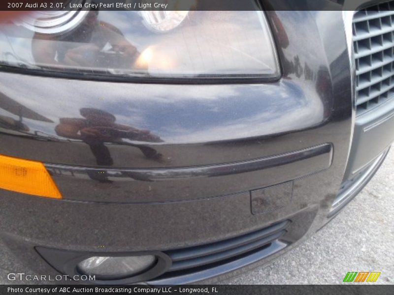 Lava Grey Pearl Effect / Light Grey 2007 Audi A3 2.0T
