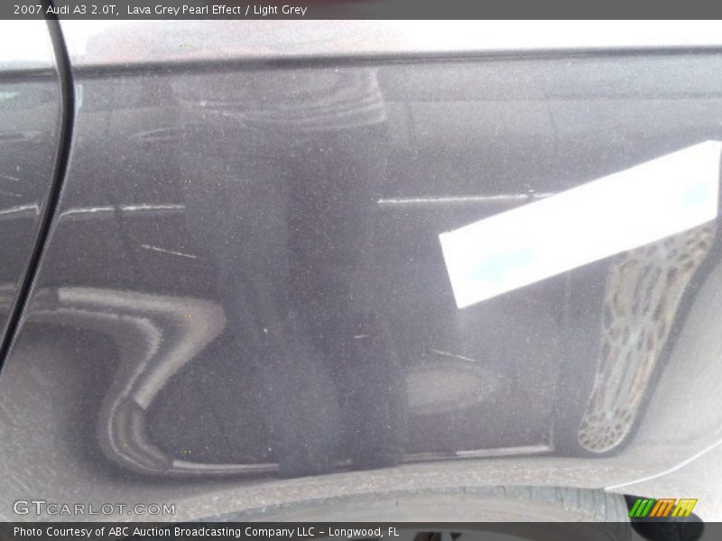 Lava Grey Pearl Effect / Light Grey 2007 Audi A3 2.0T