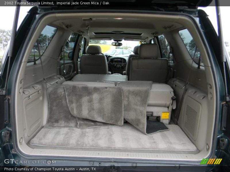 Imperial Jade Green Mica / Oak 2002 Toyota Sequoia Limited