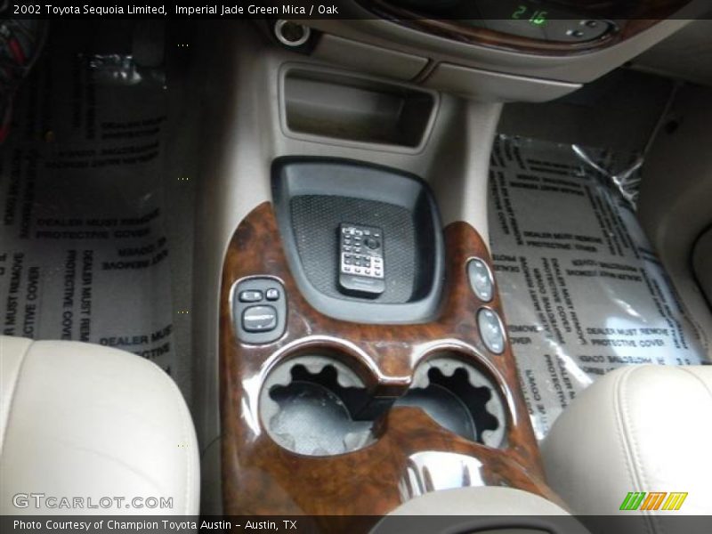 Imperial Jade Green Mica / Oak 2002 Toyota Sequoia Limited