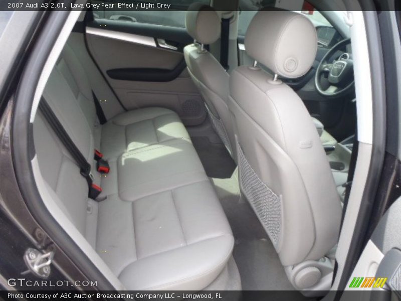 Lava Grey Pearl Effect / Light Grey 2007 Audi A3 2.0T