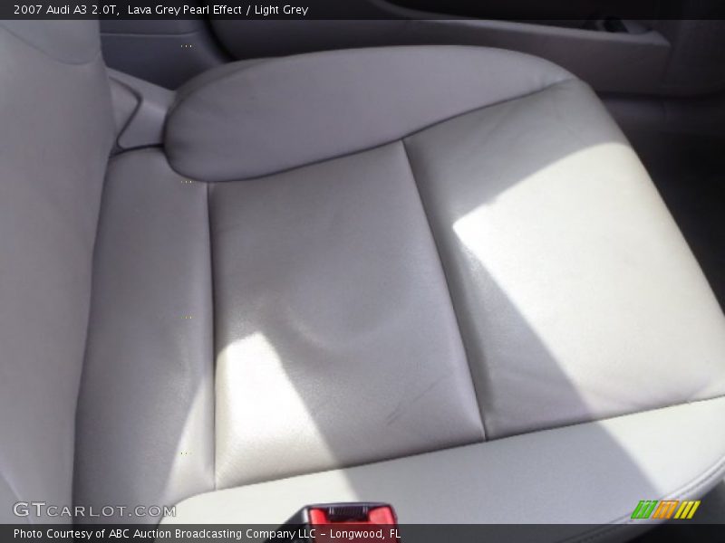 Lava Grey Pearl Effect / Light Grey 2007 Audi A3 2.0T