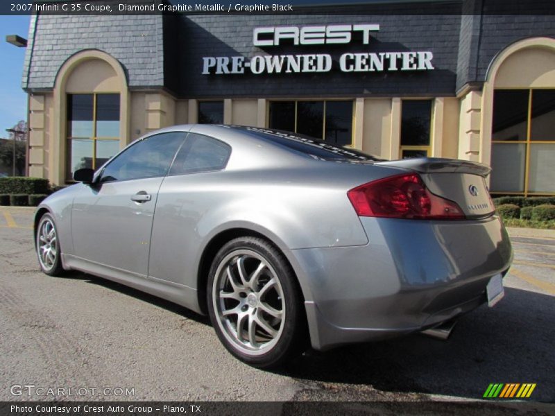 Diamond Graphite Metallic / Graphite Black 2007 Infiniti G 35 Coupe
