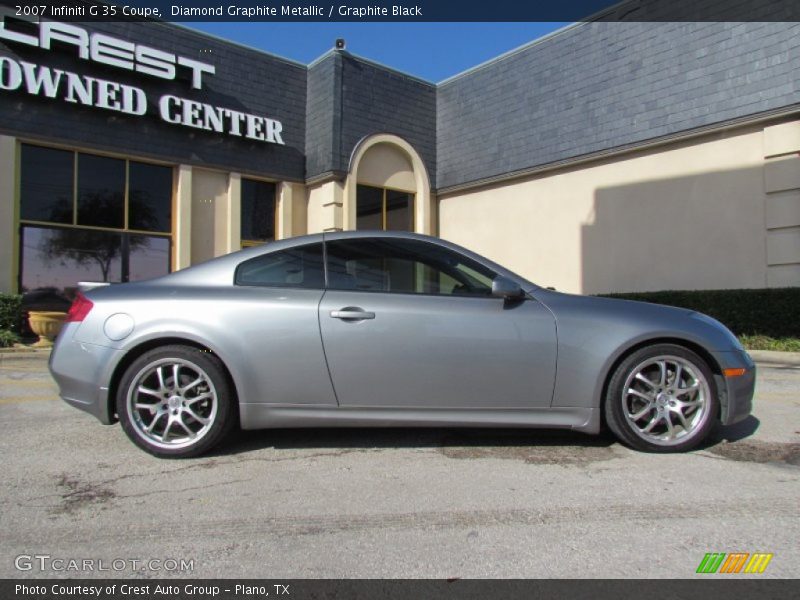 Diamond Graphite Metallic / Graphite Black 2007 Infiniti G 35 Coupe