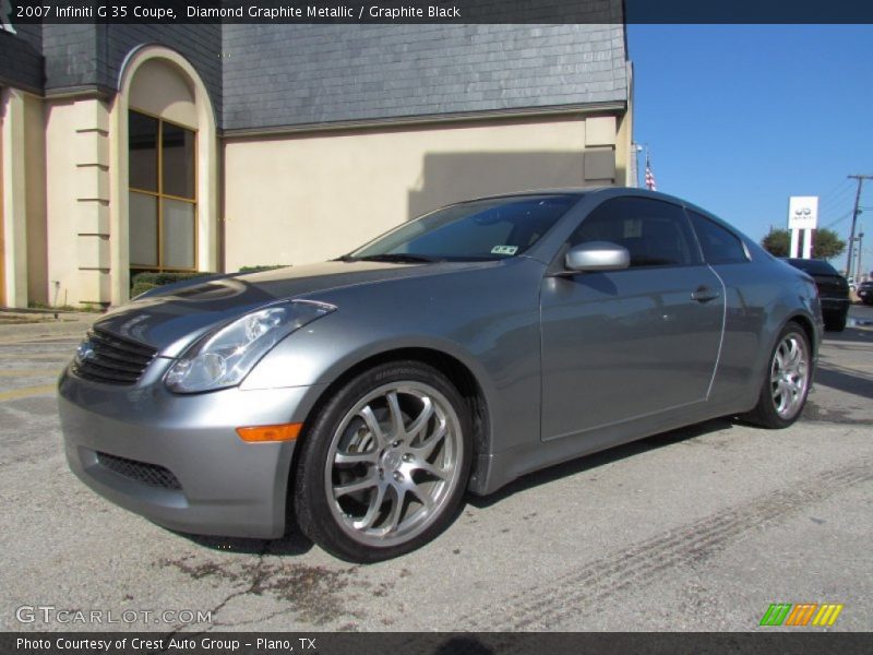 Diamond Graphite Metallic / Graphite Black 2007 Infiniti G 35 Coupe