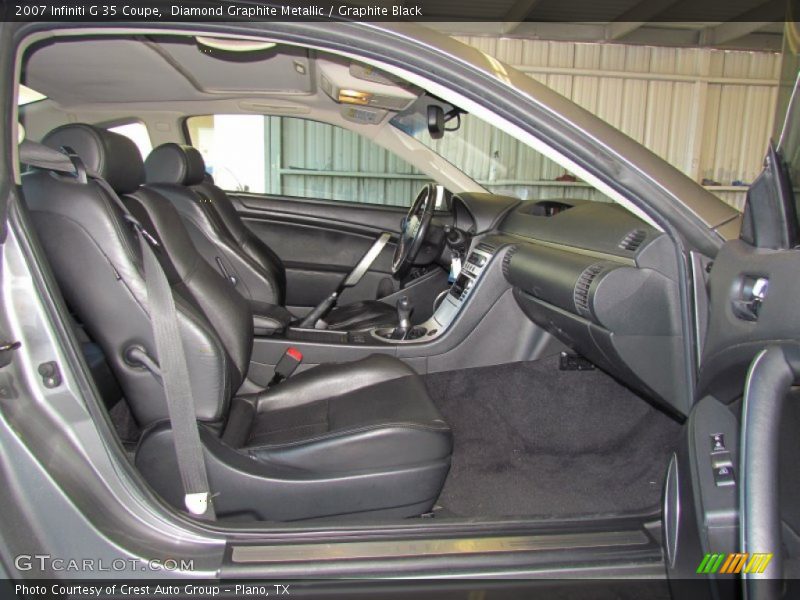 Diamond Graphite Metallic / Graphite Black 2007 Infiniti G 35 Coupe