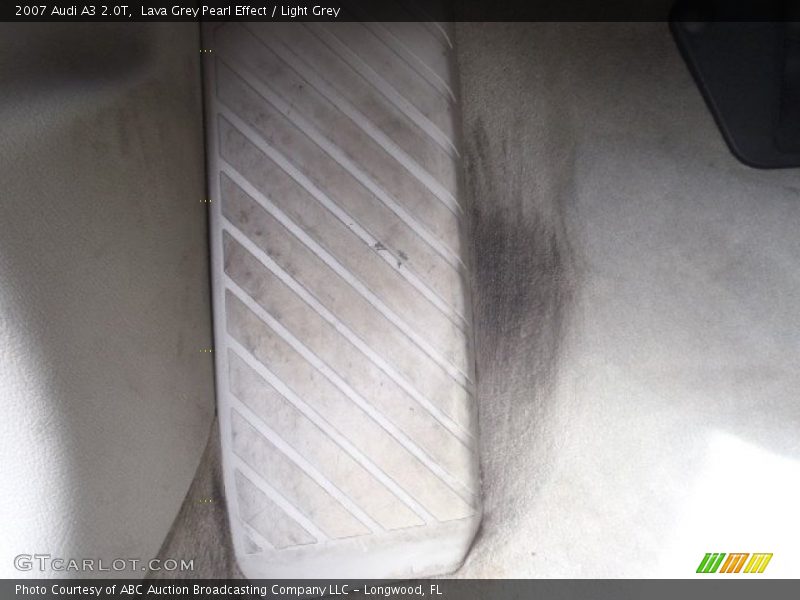 Lava Grey Pearl Effect / Light Grey 2007 Audi A3 2.0T