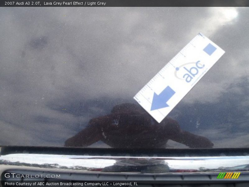 Lava Grey Pearl Effect / Light Grey 2007 Audi A3 2.0T