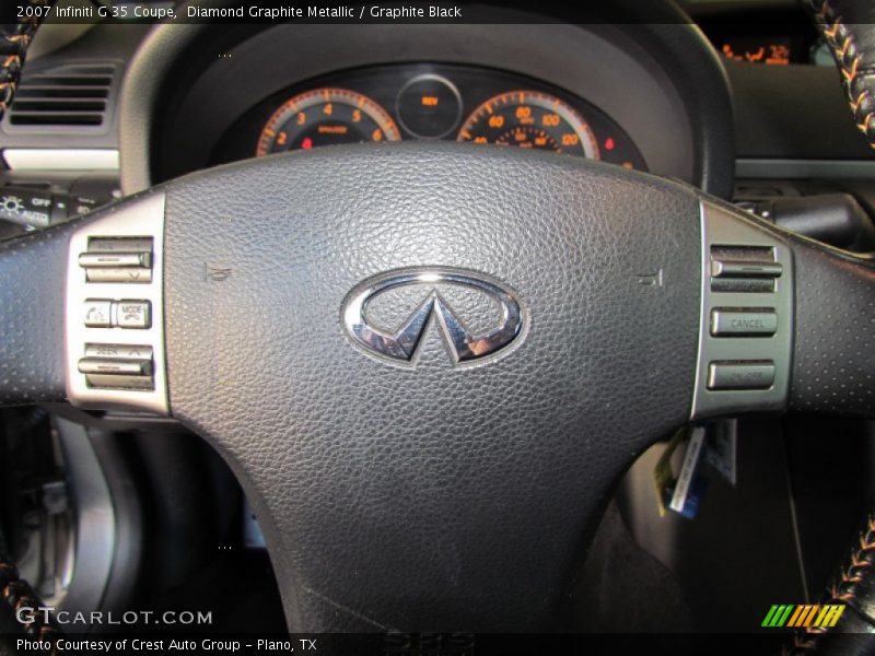 Diamond Graphite Metallic / Graphite Black 2007 Infiniti G 35 Coupe