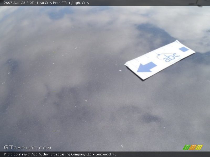 Lava Grey Pearl Effect / Light Grey 2007 Audi A3 2.0T