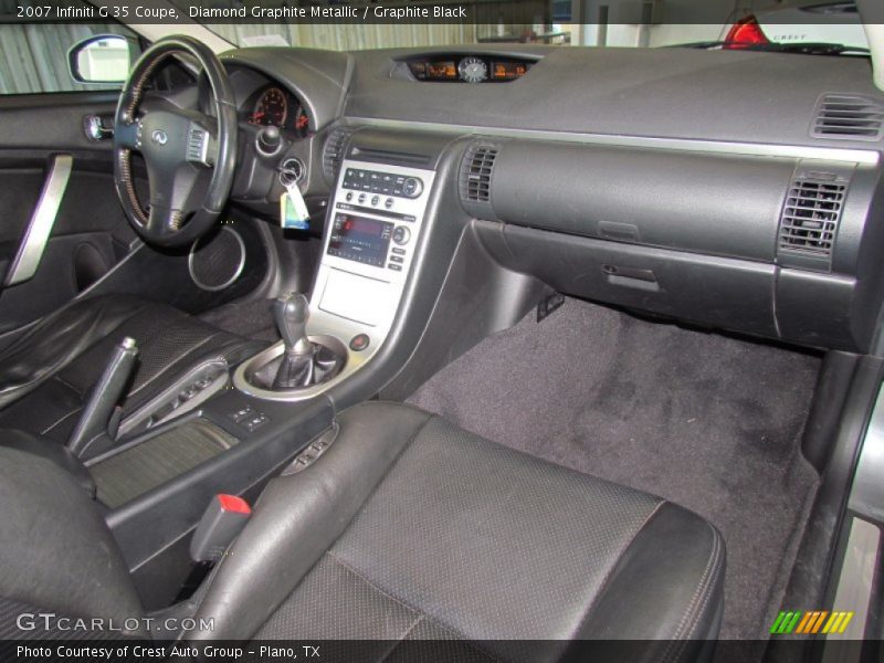 Diamond Graphite Metallic / Graphite Black 2007 Infiniti G 35 Coupe