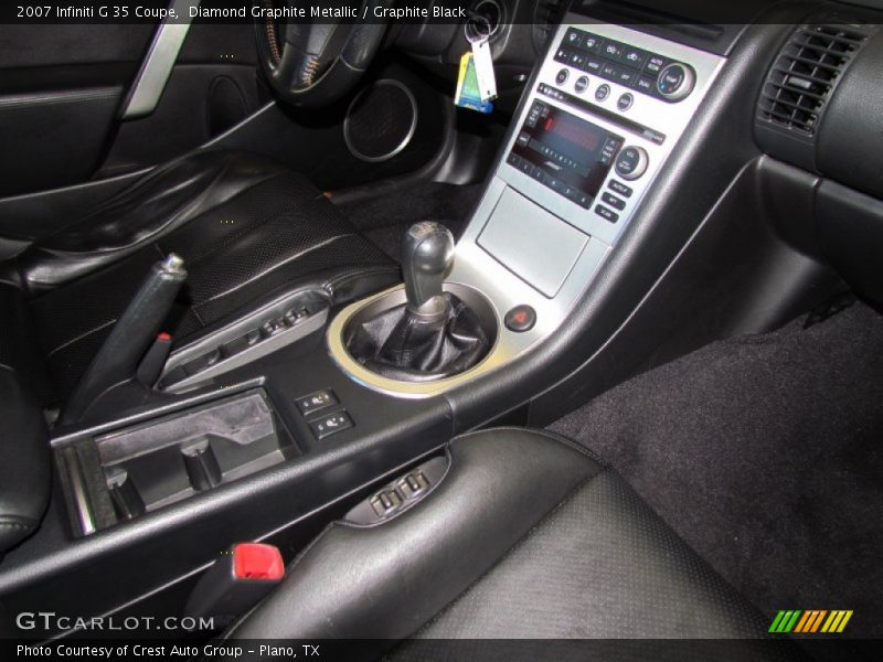 Diamond Graphite Metallic / Graphite Black 2007 Infiniti G 35 Coupe