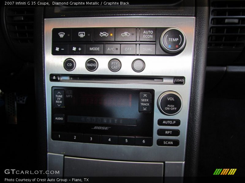 Diamond Graphite Metallic / Graphite Black 2007 Infiniti G 35 Coupe