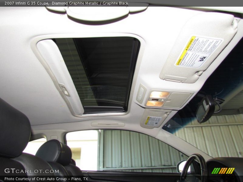 Diamond Graphite Metallic / Graphite Black 2007 Infiniti G 35 Coupe