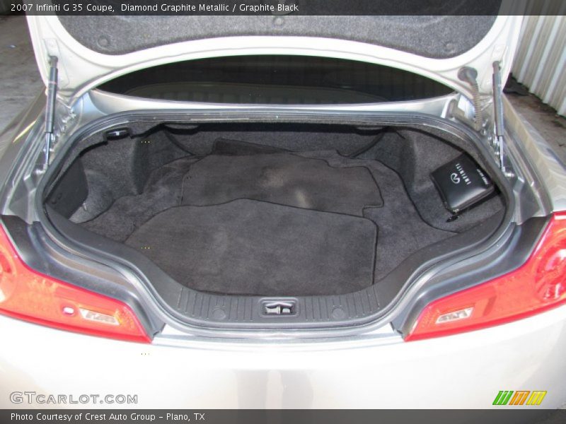 Diamond Graphite Metallic / Graphite Black 2007 Infiniti G 35 Coupe