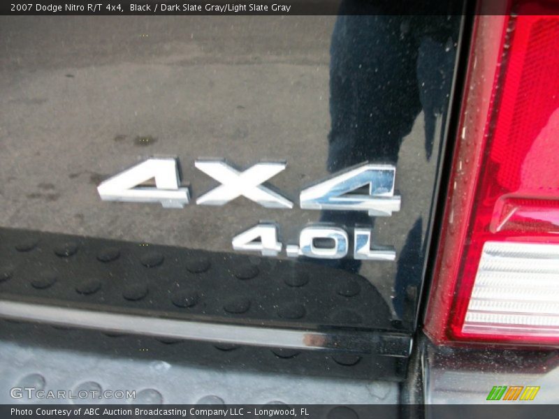 Black / Dark Slate Gray/Light Slate Gray 2007 Dodge Nitro R/T 4x4