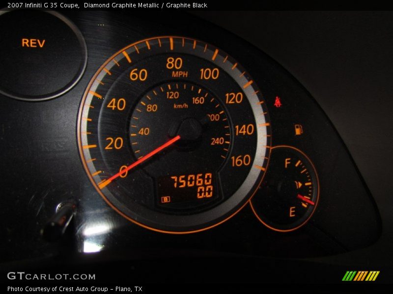 Diamond Graphite Metallic / Graphite Black 2007 Infiniti G 35 Coupe