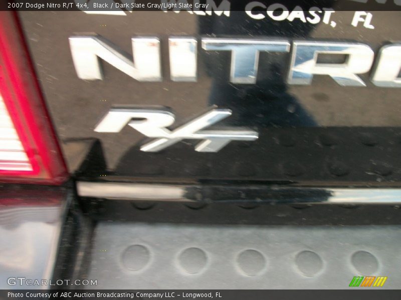 Black / Dark Slate Gray/Light Slate Gray 2007 Dodge Nitro R/T 4x4