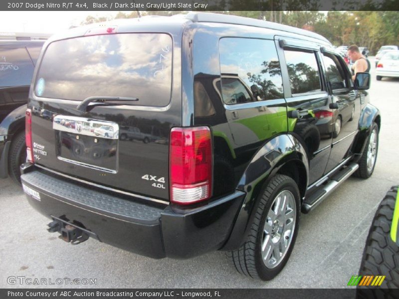 Black / Dark Slate Gray/Light Slate Gray 2007 Dodge Nitro R/T 4x4