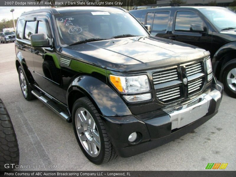 Black / Dark Slate Gray/Light Slate Gray 2007 Dodge Nitro R/T 4x4